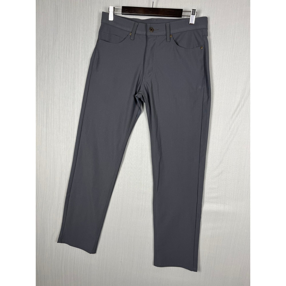 Levi's 511 Movement Mens Tech Performance Pants 31x30 Gray Slim Fit Stretch